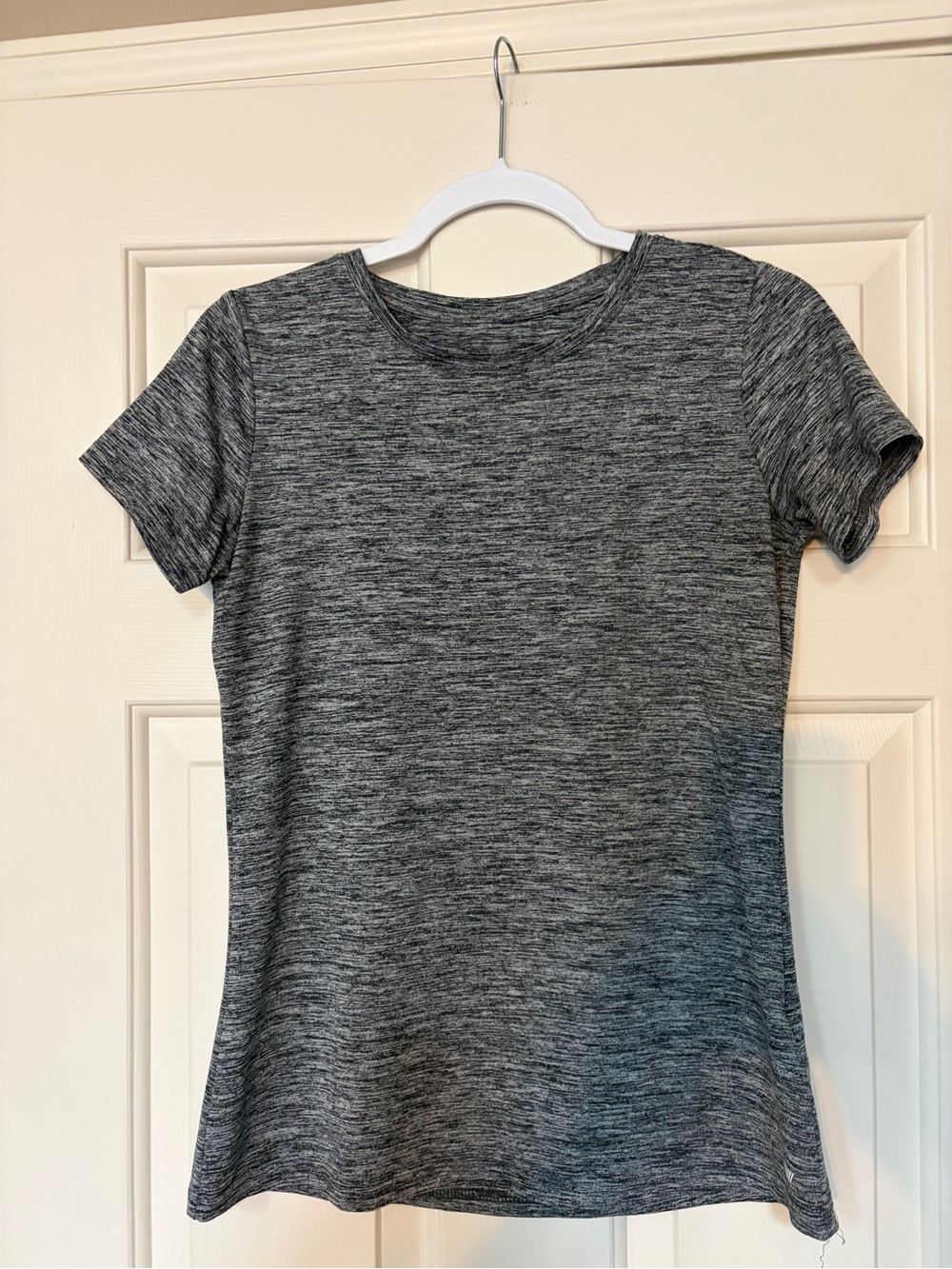 Amazon Essentials Women's Short Sleeve Tee in Heather Gray